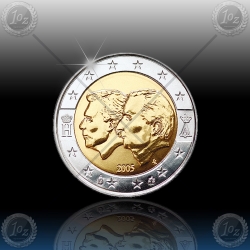 2 EVRO BELGIJA 2005 2 EVRO BELGIJA 2005